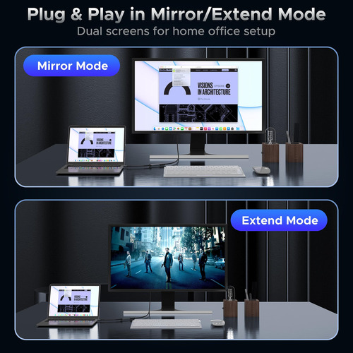 Adaptador Warrky Mini Displayport 4k A Hdmi Para Macbook Air
