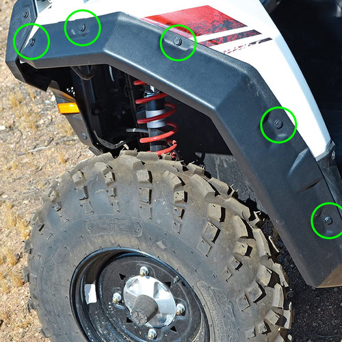 120 Clips Con Removedor Para Can Am 293150089 Atv Utv Fender