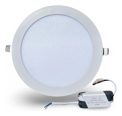 Lampara Empotrable Led 18 W. Luz Blanca Fria