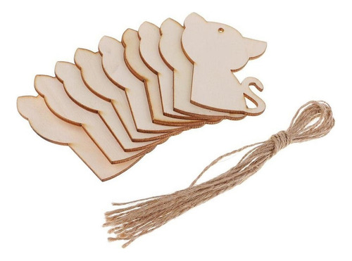 * Artesanías De Bricolaje Adornos De Madera Adorno