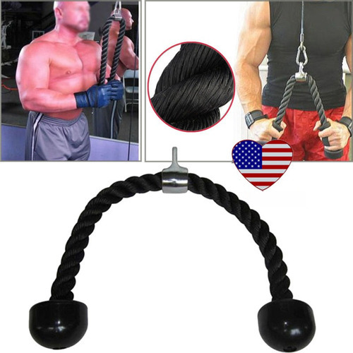 Sport Arm Rope Tricep Multi Gym Cable Empuje Hacia Arriba Ti
