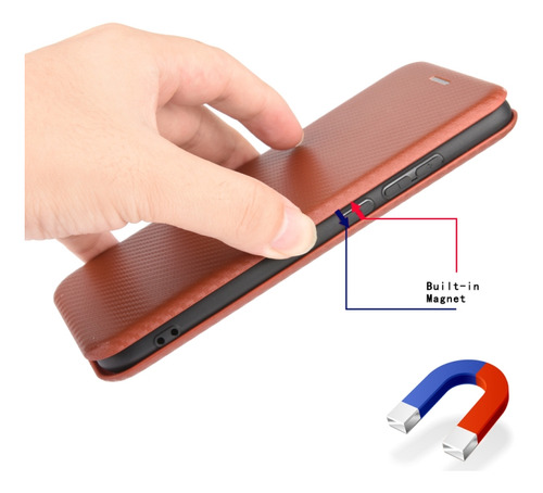 Funda De Piel Para Ulefone Note 9p/sharp Aquos Zero 5g Basic