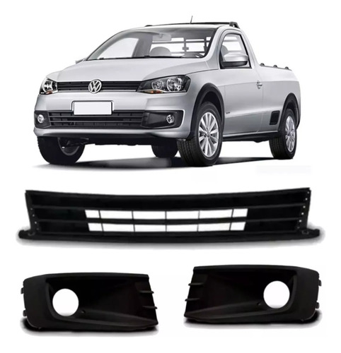 Kit Grade Parachoque Gol Track Saveiro G6 2013 2014 15 2016