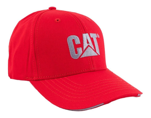 Gorra Cat Original Trucker Cachucha Caterpillar Unisex Roja