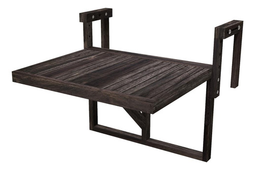 Mesa Plegable Marrón Madera Estocolmo