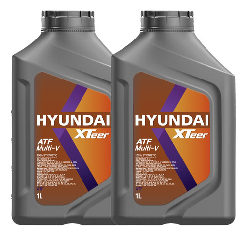 Aceite Hyundai Atf Multi-v Dexron Vi Mercon Lv Sintetico 2lt