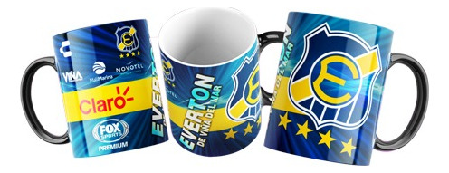 Taza Mágica Everton De Viña Del Mar - Futbol Chileno