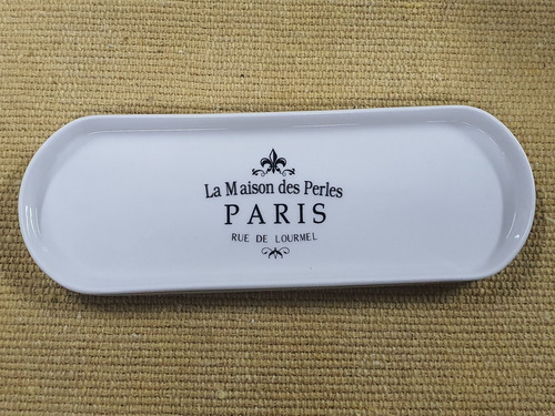 Imagen 2 de 3 de Bandeja Porcelana Paris