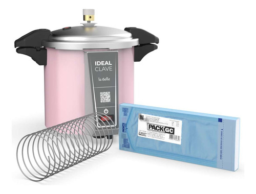 Autoclave La Belle 5 Litros Rosa | Combo Ideal + Brinde