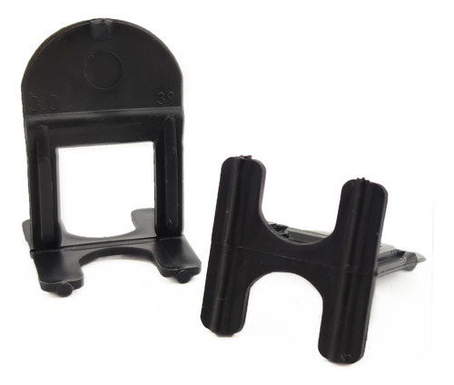 500 Espaçadores Para Porcelanato Standard Black - Profort