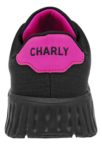 Tenis De Mujer Charly Negro 111-226