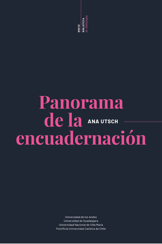 Panorama De La Encuadernación, De Utsch Ana. Serie N/a, Vol. Volumen Unico. Editorial Eduvim, Tapa Blanda, Edición 1 En Español