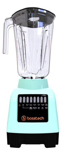 Licuadora 750w Plástico 2l Botonera 10vel Bosstech B1 Verde