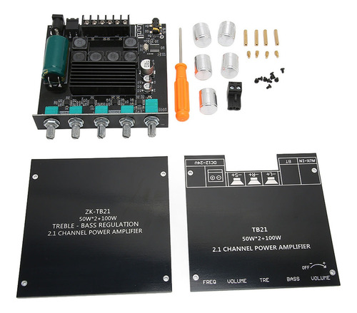 Módulo Amplificador De Potencia Digital Bt Board 2.1 Canales