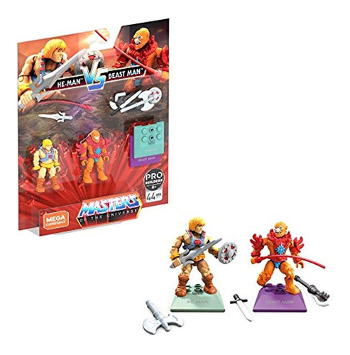 Mega Construx Heroes He-man Vs Beat Man, Multi (gnn73)