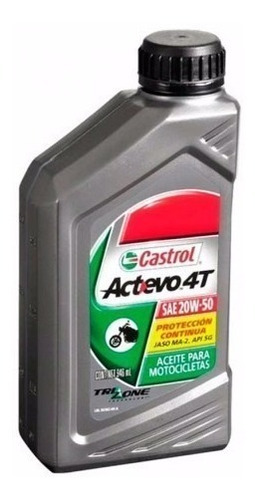Aceite Castrol Motos Actevo 4t 20w50 X1l
