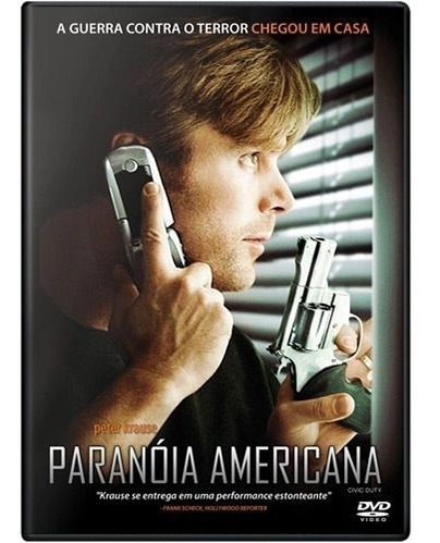 Dvd Paranóia Americana Jeff Renfroe