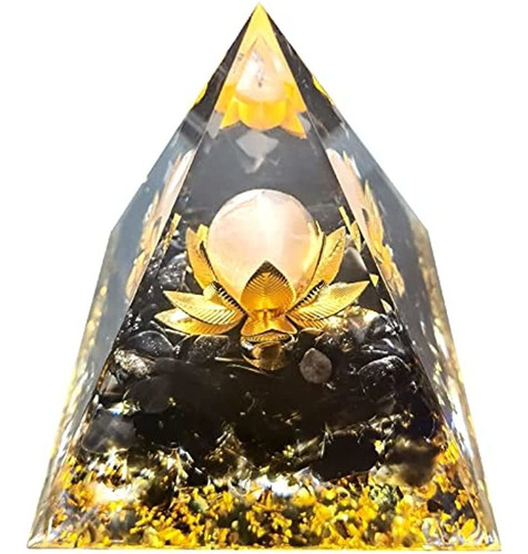 Esferas De Cristal Pirámide Orgónica Amatista Obsidiana Pied