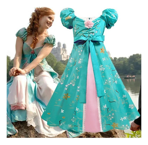 Vestido Giselle Princess Vestido Enchanted Fantasy Clothes D