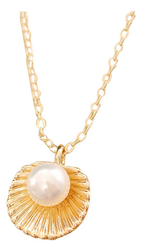 La Versión Coreana De Un Collar Con Colgante De Perlas En Fo