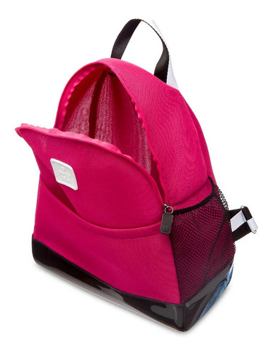 Imagem 3 de 4 de Mochilas Tecido Petite Jolie Preta E Vermelho Preto Pj4685