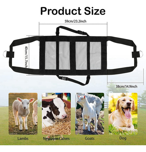 Eslinga Para Pantorrillas Para Pesar Animales Pequeños, Cabe