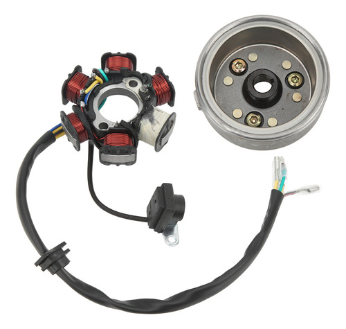 Rotor De Rueda Giratoria De 6 Bobinas Con Rotor De Estator M