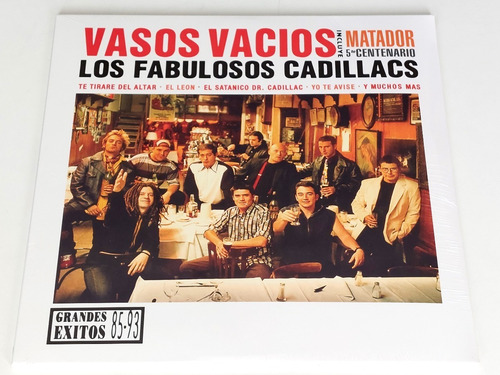 Vinilo Los Fabulosos Cadillacs / Vasos Vacios / Sellado