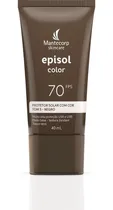 Comprar Protetor Solar Facial Episol Color Tom 5 Negro Fps 70 40ml
