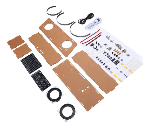 Kit De Altavoces Led Spectrum Rhythm Sound Fm Soldering Prac