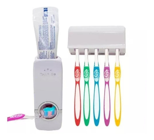Dispenser Aplicador Pasta Dente Suporte Escovas Creme Dental