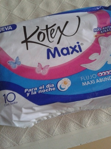 Toallas Sanitarias Kotex