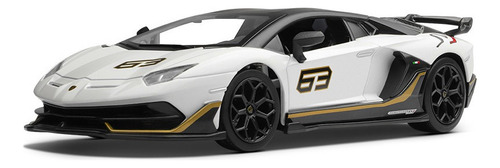 Adorno De Coche Deportivo De Aleación Lambo Svj 1:24