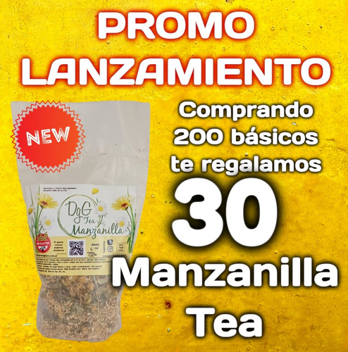 Te Manzanilla Calidad Premium Gastritis 120 Gs