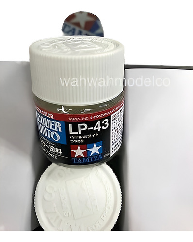 Tamiya Pintura Laca Color 43 Lp Perla Blanco 10ml Color Nuev