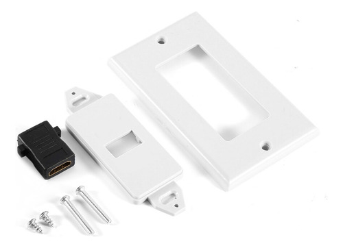 1 Puerto Hdmi Chapado En Oro Compatible Con Placa De Pared E