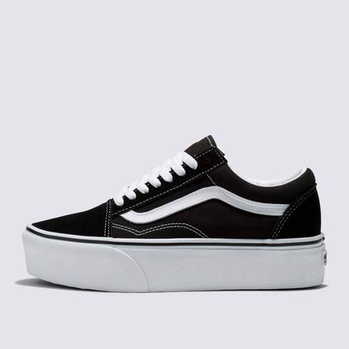 Tenis Plataforma Alta Mujer Marca Vans Latino Modelo M6bt