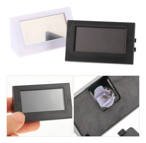 Reloj De Coche Mini Reloj Digital Para Coche, 2 Unidades