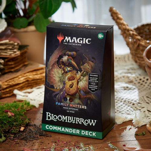 Mazo De Commander Magic The Gathering Bloomburrow 100 Cartas