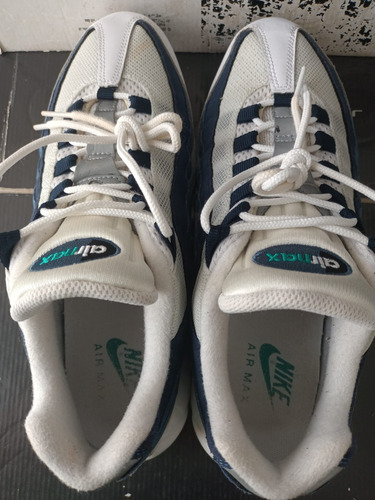 Tenis Air Max 95 White Slate Blue (28cm) Run React Crossfit (Usado)