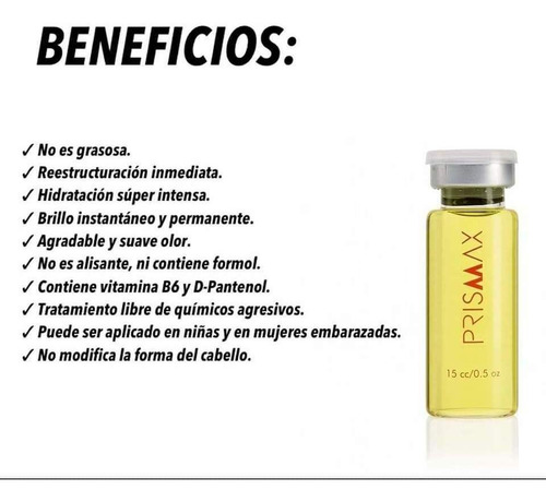 Ampollas Prismax Tratamiento Capilar