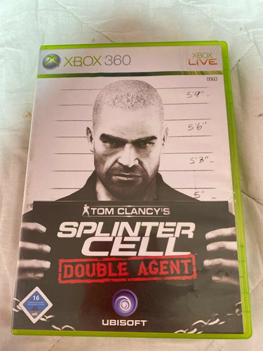 Splinter Cell Doble Agent Xbox 360 Original Pal