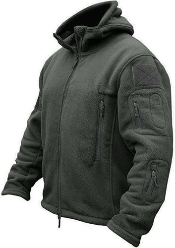 Chaqueta Polar For Hombre, Chaqueta Militar A Prueba De Vid