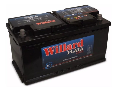 Imagen 2 de 8 de Bateria Willard Ub1030 12x95 Sprinter Cambio En Caba Gratis