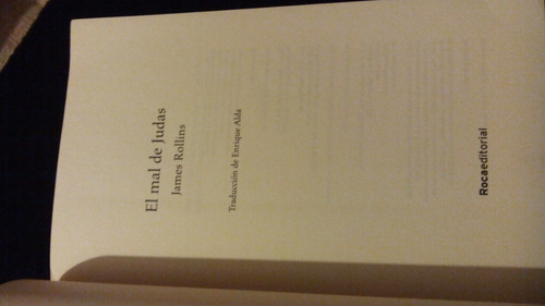 El Mal De Judas, J. Rollins (Usado)