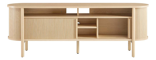 Soporte Para Tv De 71 Pulgadas Color Roble Cadence