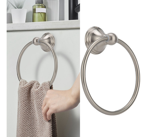 Tt Soporte De Mano De Acero Inoxidable Para Toallas Montado
