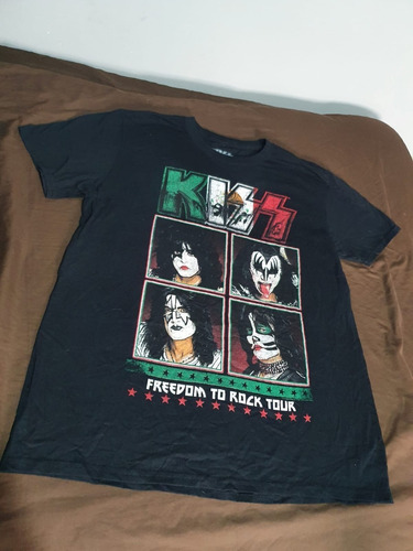 Playera Oficial Kiss México Tour 2016