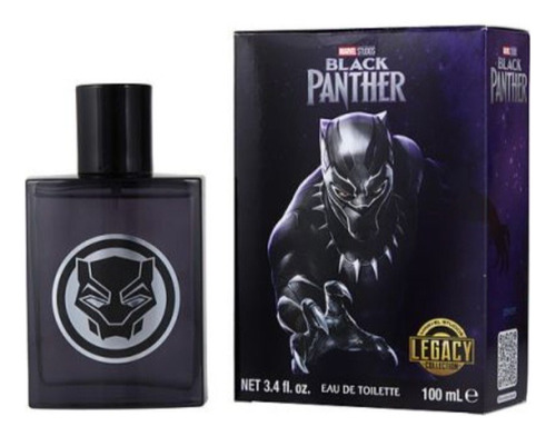 Perfume Black Panther Mármol & Son 100ml E Toil Para Niño 