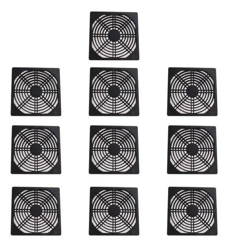 10 Unids Computadora Pc A Prueba De Polvo Ventilador Caja
